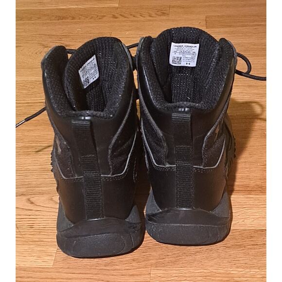 Under Armor Stellar G2 Tactical Leather  Combat Boots Black Women's 6 Military - Picture 5 of 9